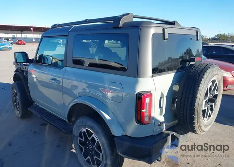 2021 Ford Bronco Outer Banks from USA, damaged, VIN 1FMDE5AHXMLA71548
